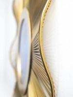 Металлический декор "Голубая планета"