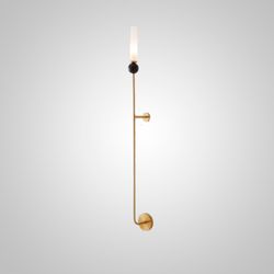 Настенный Светильник Cylinder Wall H115 Brass By Imperiumloft