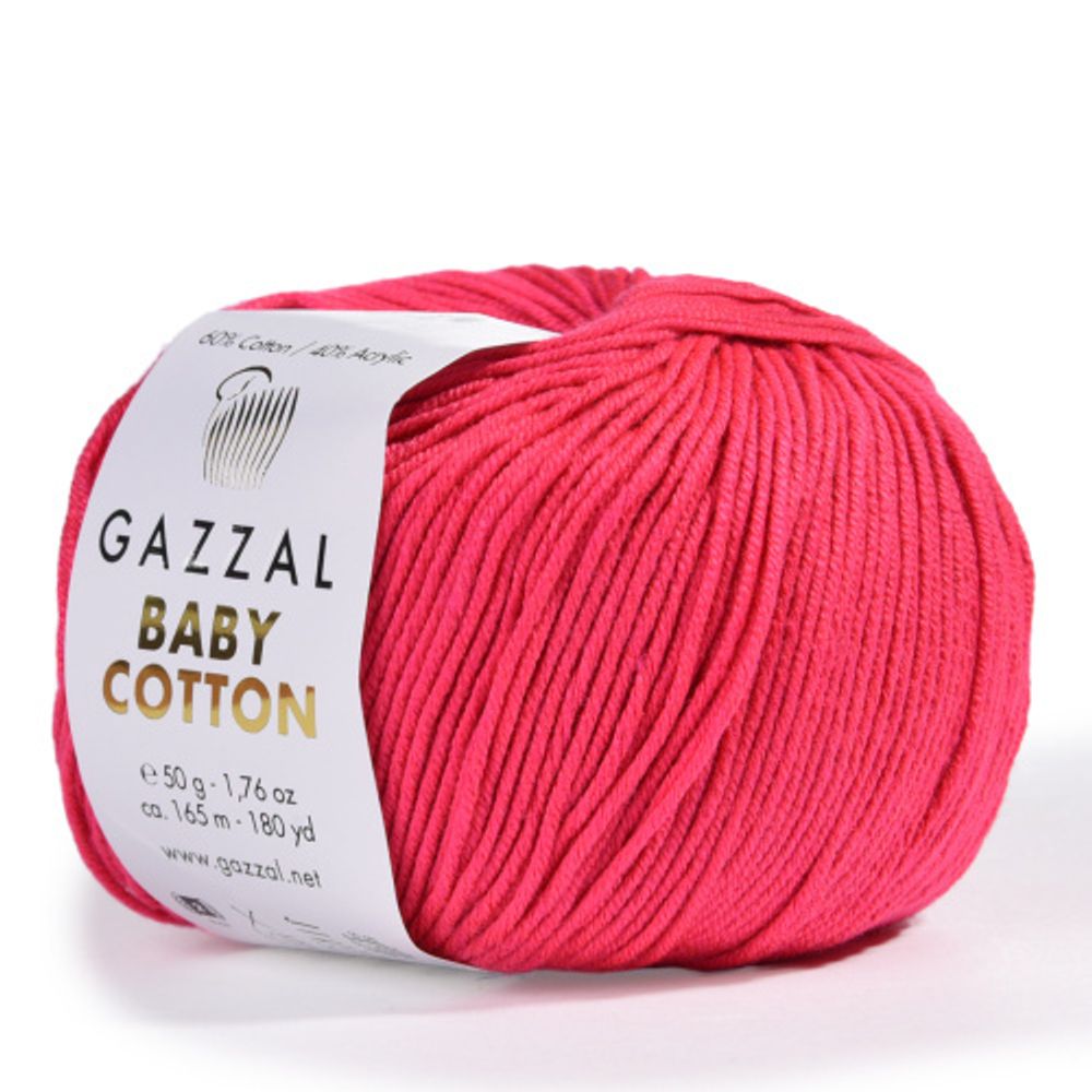 Пряжа Gazzal Baby Cotton (3415)