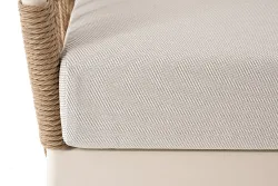 "Венеция" лаунж-зона из искусственного ротанга, цвет соломенный