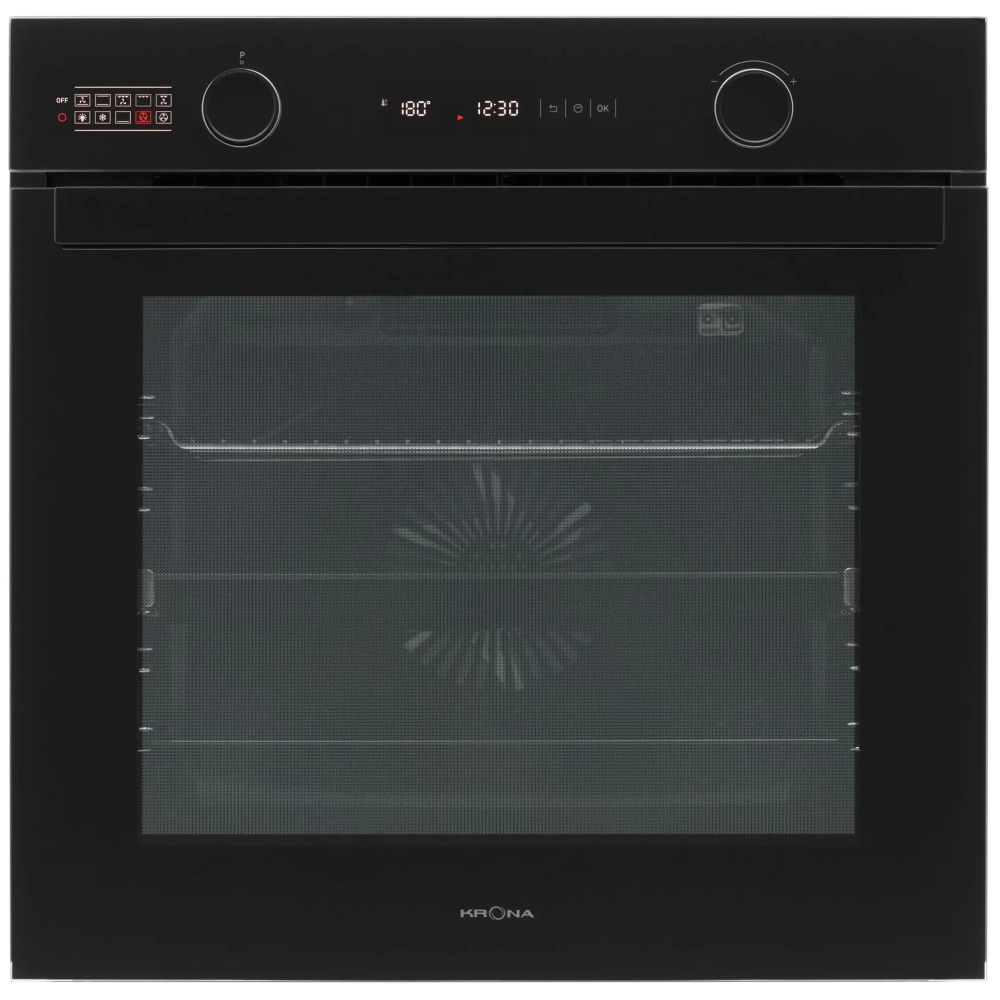 Электрический духовой шкаф Krona Nero max 60 BL/BL
