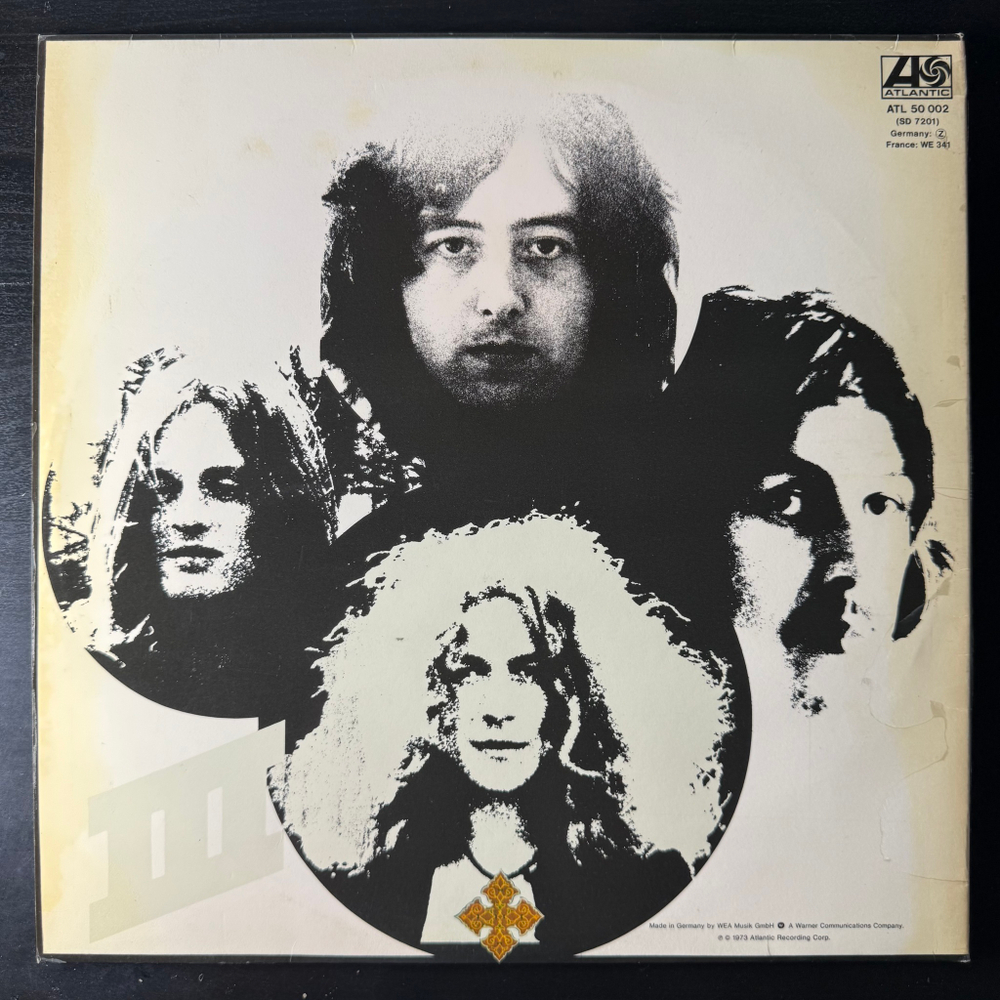 Led Zeppelin ‎– Led Zeppelin III (Скандинавия)
