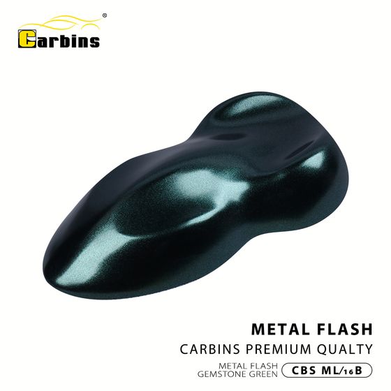 Пленка матовая зеленая Metal Flash Gemstone Green Carbins