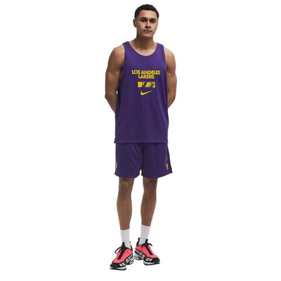 Баскетбольные шорты Nike NBA Los Angeles Lakers Courtside Shorts Purple