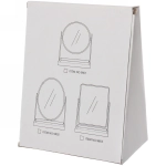 Зеркало настольное на подставке «Beauty style», цвет белый, 14см