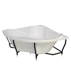 Акриловая ванна Radomir (Радомир) Филадельфия 168х168, с каркасом
