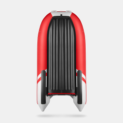 Надувная лодка GLADIATOR E380S красно-белый