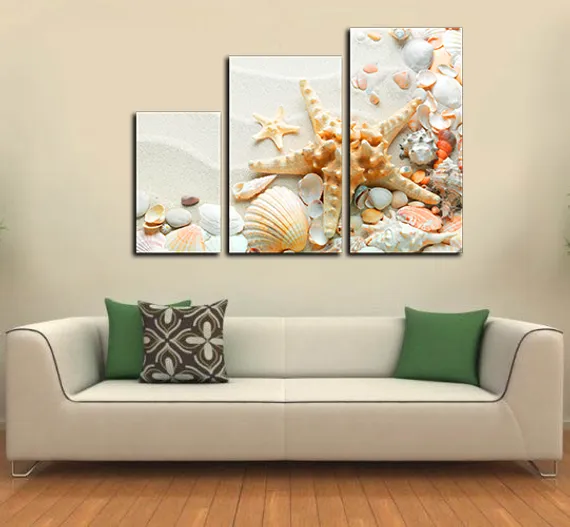 Модульная картина "Ракушки"