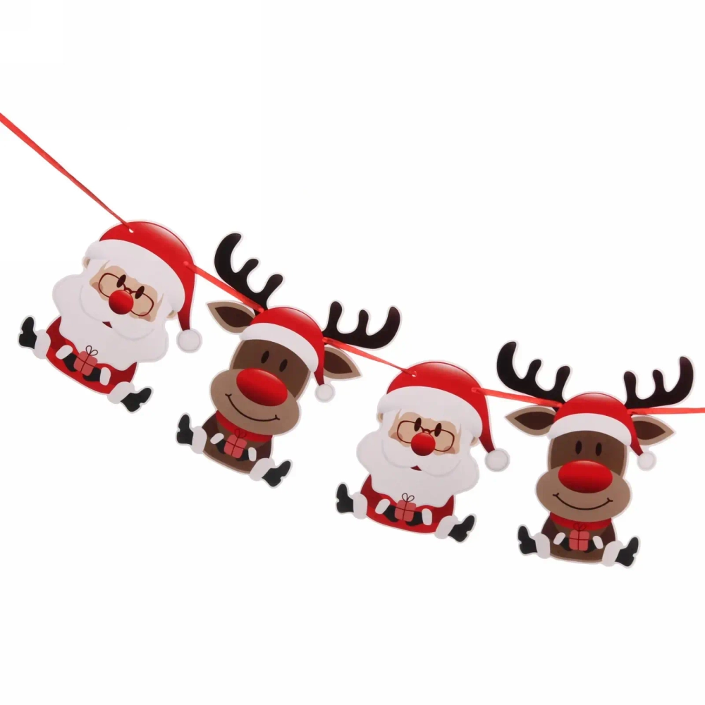 Гирлянда новогодняя 3 м «Дед Мороз и лось»