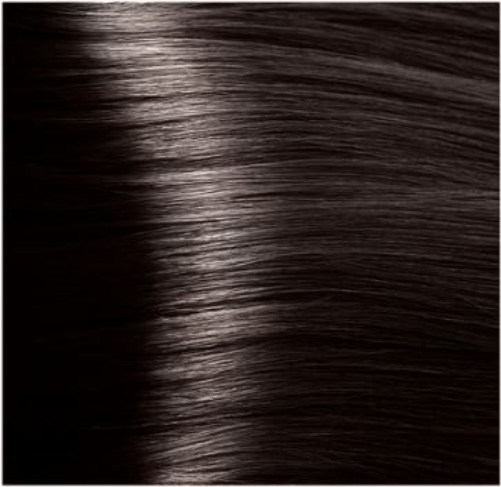 Kapous Professional Крем-краска для волос Hyaluronic Acid,  с гиалуроновой кислотой, тон №3.0, Темно-коричневый, 100 мл