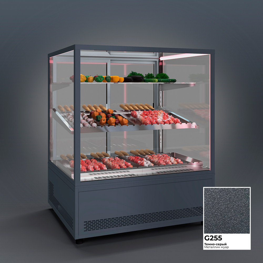 Напольная витрина для мяса Finist JOBS MEAT