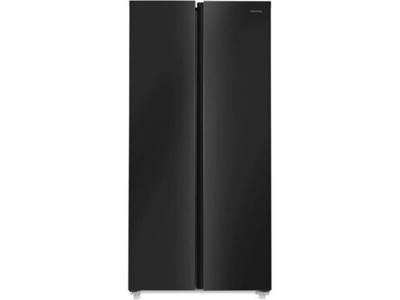Холодильник Maunfeld MFF177NFBE Total No Frost черный