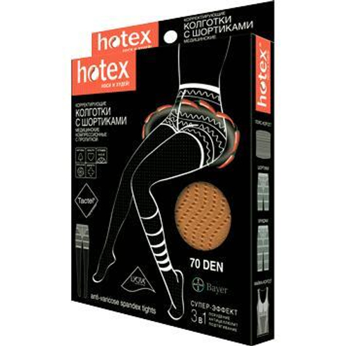 Корректирующие колготки с шортиками HOTEX