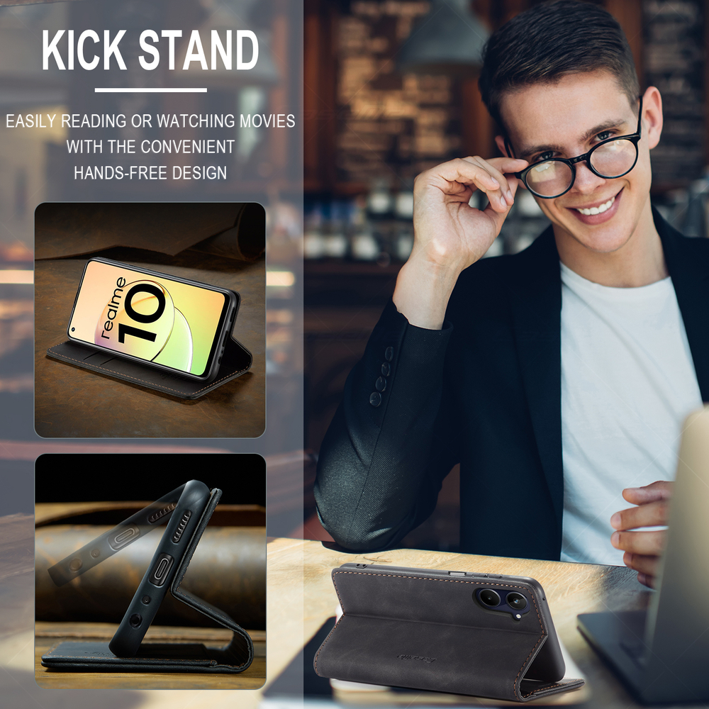Чехол-книжка CaseMe Matte Realme 10