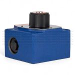 2FRM16-2X/100L - Регулятор расхода Ду16 для монтажа на плиту, номинальный расход 100 л/мин, регулировка компенсатора - нет