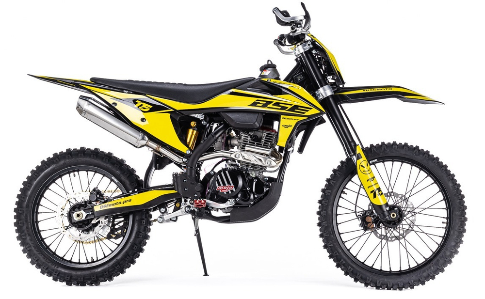 Мотоцикл Кросс BSE T5 Yellow Twister
