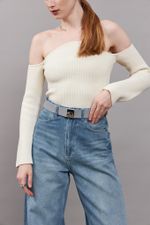 ШИРОКИЙ РЕМЕНЬ С ЗАМОЧКОМ SILVER GREY