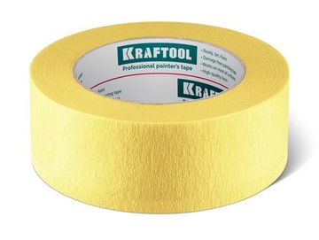 KRAFTOOL #500 Flex 38 мм х 30 м, для изогнутых линий, малярная лента (12105-38)