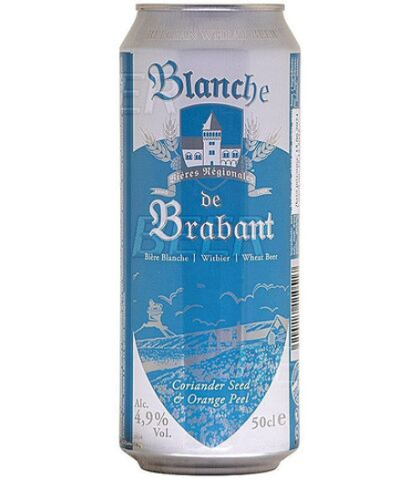 Пиво Бланш Де Брабант Н\Ф Неосв. 0,5л 4,9% Джон Мартин Бельгия