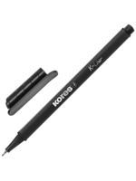 Ручка капилярная (линер) Kores черная 0,4мм