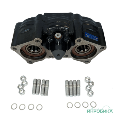 Коробка отбора мощности с двумя выходами ISO для КПП ZF 450 Нм 1:1,27 01003912170