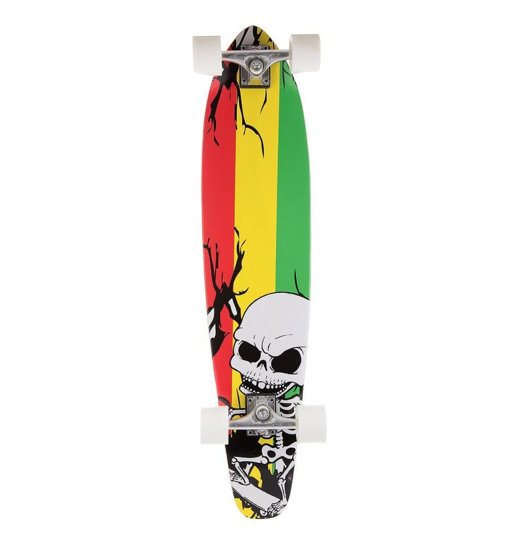 Четыреххколесный скейт HW Long Board 38" SCULL