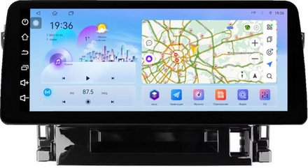 Магнитола для Toyota Alphard 3, Vellfire 2 H30 2015-2023 (правый руль) - FarCar монитор 12.3" 2K QLED на Android 14, TS10, CarPlay, 4G SIM-слот