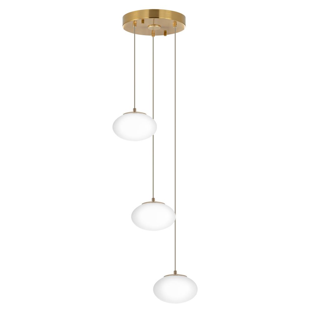 Citilux ATMAN SMART CL226A033 LED RGB Умная каскадная люстра Бронза