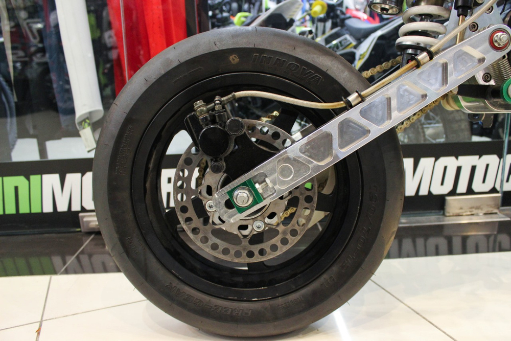 Питбайк JMC 160 Motard рама фрезерованный алюминий (2010)