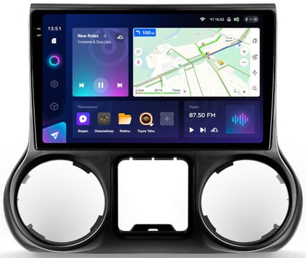 Магнитола для Jeep Wrangler 2010-2018 - Teyes CC3-2K QLed Android 10, ТОП процессор, SIM-слот, CarPlay