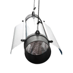 Светильник PROTUBE 150 L с фланцами 150 мм в сборке с отражателем