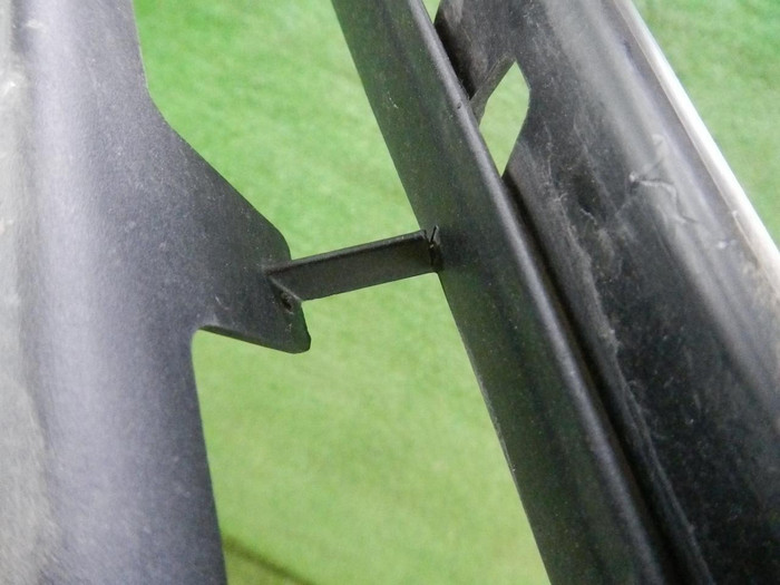 Решетка переднего бампера Porsche Cayenne 3 17-23