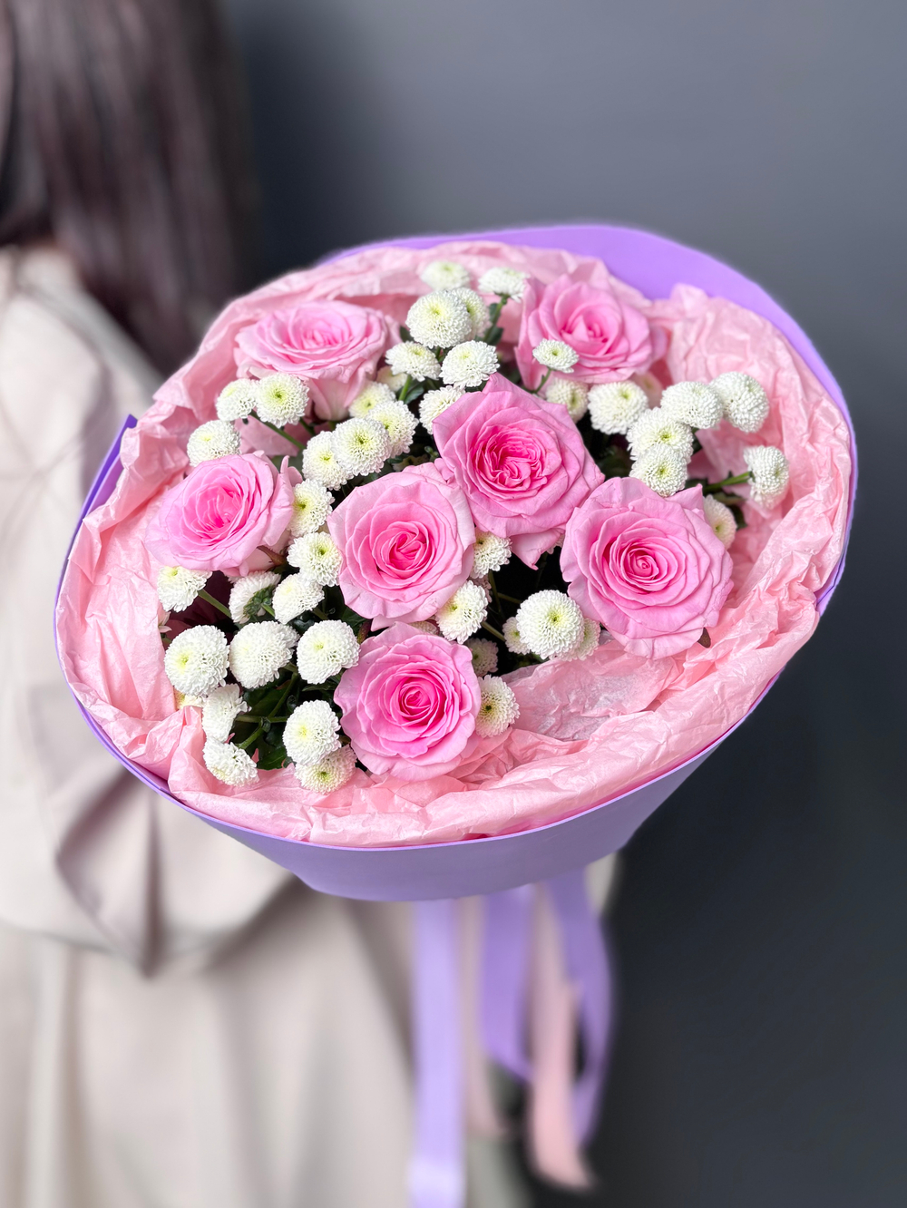 Авторский букет «Нежное прикосновение»