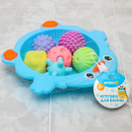 4724386 Набор развивающих тактильных мячиков «Цыпленок с шариками», цвет МИКС