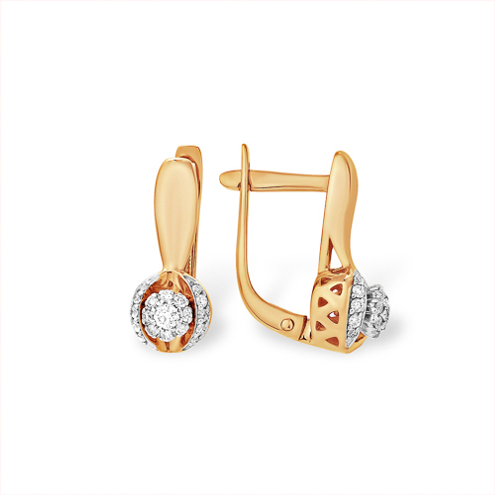 Серьги из золота 585 пробы