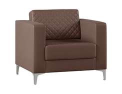 Мягкое кресло с подлокотниками Diamond DM-01 экокожа Oregon 26