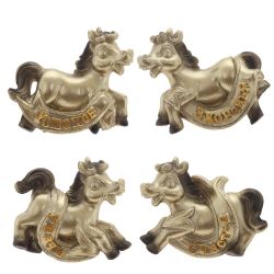 GAEM Магнит "Лошадка", L6,5 W2 H5 см, 4в.