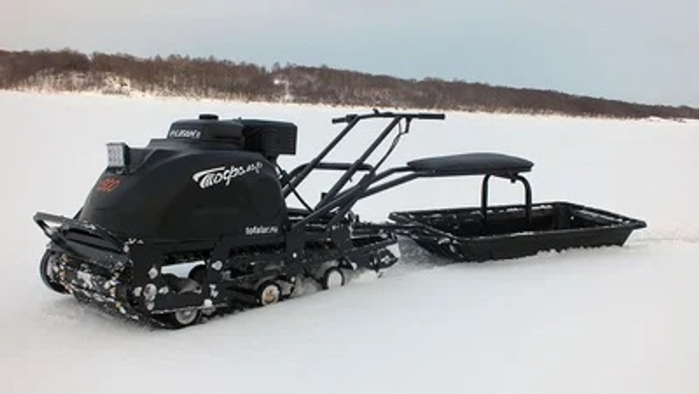 Мотобуксировщик ТОФАЛАР 500 с модулем тягач