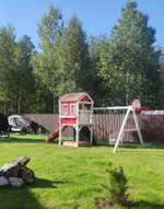 Детский домик с качелями "Прованс"