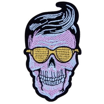 Нашивка Череп стиляга