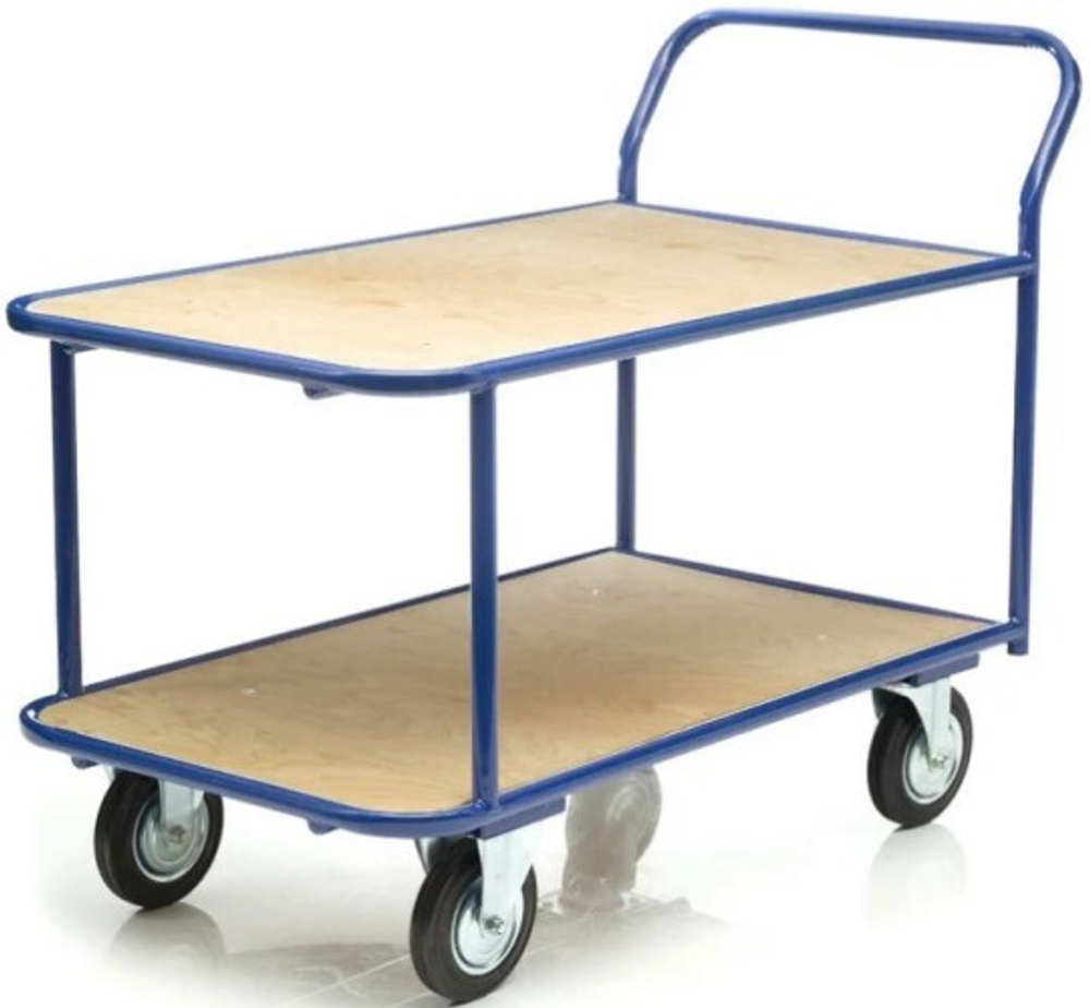 Тележка платформенная СТЕЛЛА-ТЕХНИК КП-2 2-х ярусная КП-2-Ф-5-8-200-И