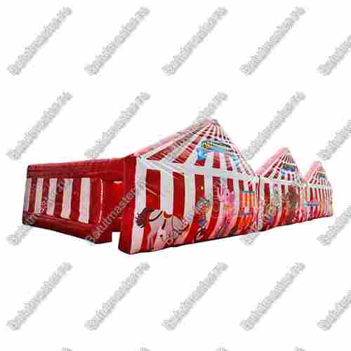 Надувной лабиринт "В цирке", 18*6*3,5 м