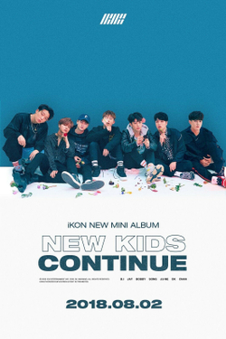 Альбом iKON - New Kids Continue Album 2 Version SET