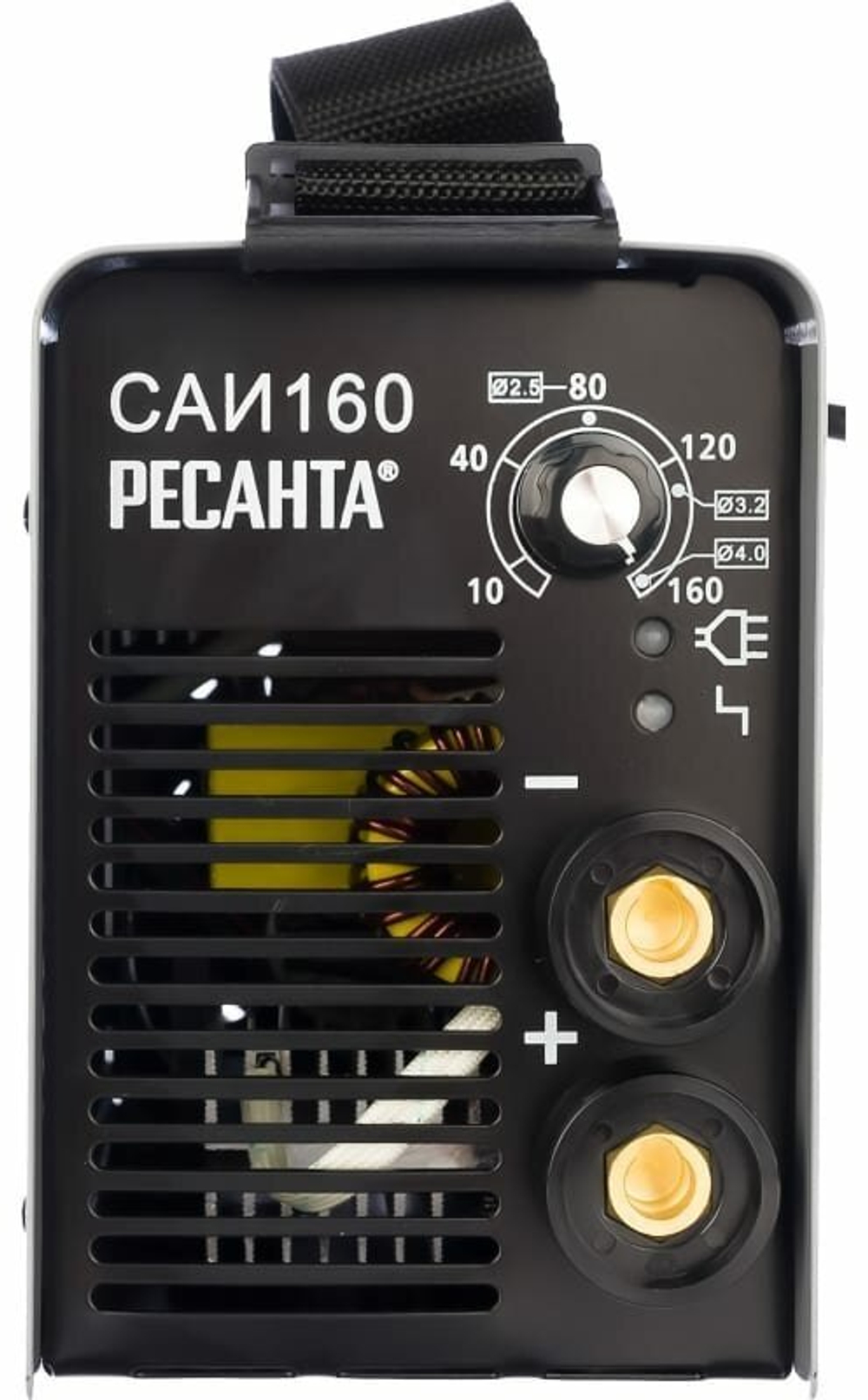 Сварочный аппарат инверторный Ресанта САИ-160 (ММА, 160 А, ПВ - 70%)