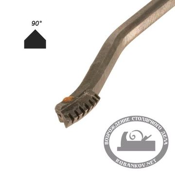 Резец для чекеринга C-1, 90° (одна РК)