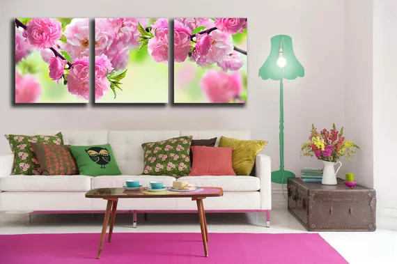 Модульная картина "Весенний цвет"