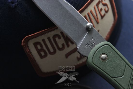 Складной нож BUCK 0110ODS2 110 Slim Knife Select c клинком из стали 420HC, рукоять ABS-пластик