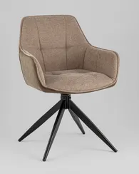 Стул обеденный Alba экокожа коричневый