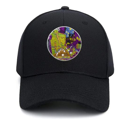 Нашивка термоаппликация на одежду и на рюкзак. Терраса. Ван Гог