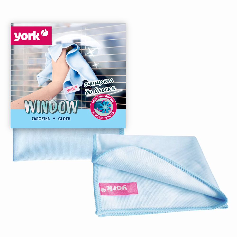 Салфетки из микрофибры для окон 300*300 YORK